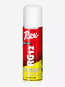 Гоночный жидкий парафин REX RG12 Yellow Spray, +10С…-2C, 150 мл, Желтый