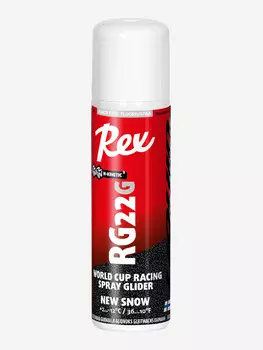 Гоночный жидкий парафин REX RG22G Graphite Spray, +2С…-12C, 150 мл, Красный