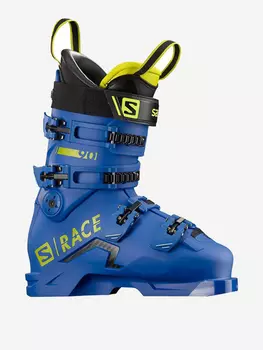 Горнолыжные ботинки Salomon S/Race 90 Race Blue/ Acid Green 20/21, Синий