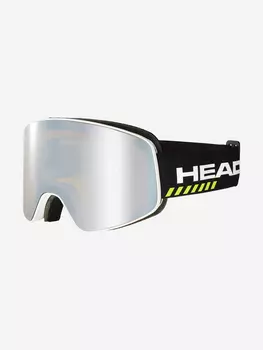 Горнолыжные очки Head Horizon Race + SL white-black/silver-brown S2 + S1 (c доп. линзой), Серый