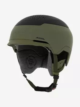 Горнолыжный шлем Alpina Gems Olive-black matt, Зеленый