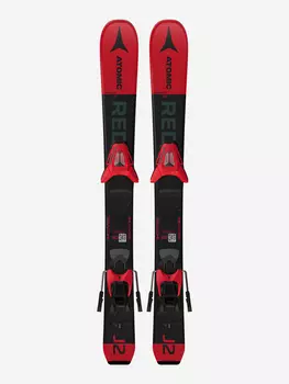 Горные лыжи детские Atomic Redster J2 70-90 + Atomic C 5 GW, Черный