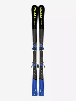 Горные лыжи + крепления Salomon E S/Max 12, Черный