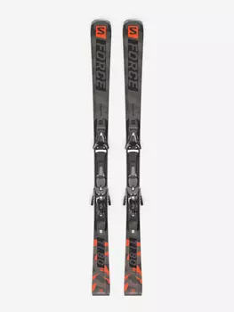 Горные лыжи + крепления Salomon X S/Force Ti.80 Pro, Серый, размер 170