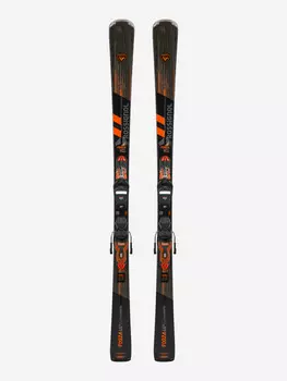 Горные лыжи Rossignol Forza 40° V-CA Rental + крепления XP11, Черный