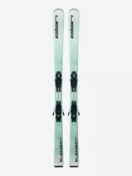 Горные лыжи с креплениями Elan Element 74 W White LS + EL 9.0 GW 24/25, Зеленый