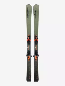 Горные лыжи с креплениями ELAN Element 78 RS LS + EL 10.0 GW, Зеленый