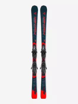 Горные лыжи с креплениями Fischer The Curv TI TPR + RS 10 PR 23/24, Синий