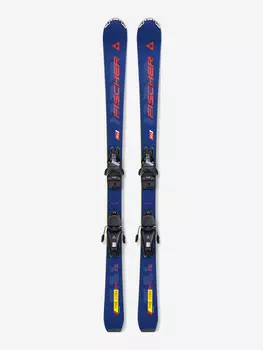 Горные лыжи с креплениями Fischer The Curv PRO JRS + FJ7 CA JRS 23/24, Синий