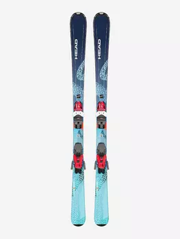 Горные лыжи с креплениями Head Monster Easy JRS + JRS 7.5 GW (117-157) 23/24, Синий