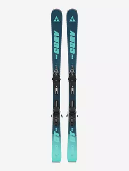 Горные лыжи женские Fischer The Curv GT 76 TPR + крепления RSW 10 PR, Голубой