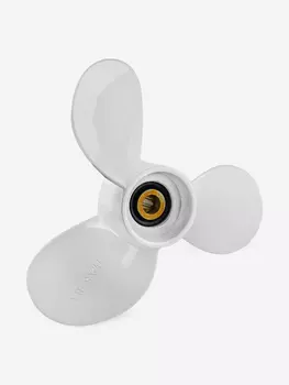 Гребной винт Skipper 7 1/4" для Yamaha 4-6HP, алюминий, 3 лопасти, Белый