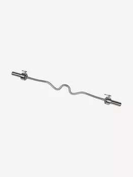 Гриф кривой BARBELL ATLET Z-образный (51 мм.), Серый