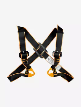 Грудная обвязка "Бабочка регулируемая", Черный