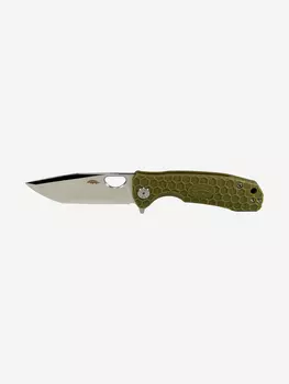 Honey Badger Tanto D2 M с зелёной рукоятью, Зеленый