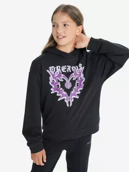 Худи для девочек Demix, Черный