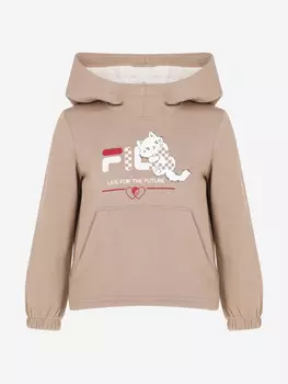 Худи для девочек FILA, Бежевый