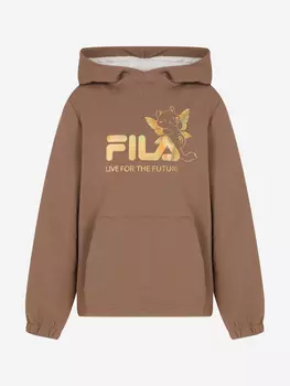 Худи для девочек FILA, Коричневый