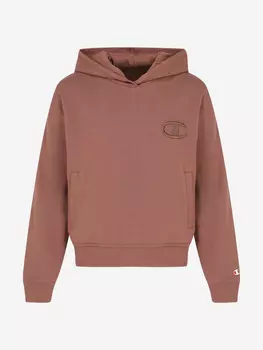 Худи для девочек оверсайз Champion, Коричневый