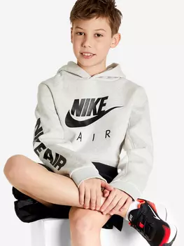 Худи для мальчиков Nike Air, Серый, размер 137-147