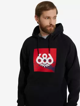 Худи мужское 686, Черный