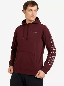 Худи мужское Columbia CSC Basic Logo II Hoodie, Красный
