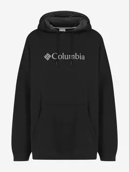 Худи мужская Columbia CSC Basic Logo II Hoodie, Plus Size, Черный, размер 60-62