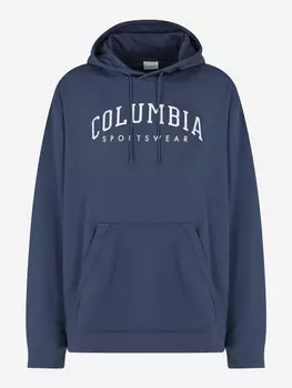 Худи мужская Columbia CSC Basic Logo II Hoodie, Plus Size, Синий, размер 60-62