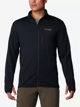 Худи мужская Columbia Triple Canyon Grid Fleece Full Zip, Черный