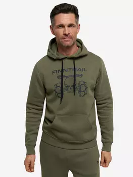 Худи мужское Finntrail ATV Skull, Зеленый