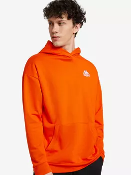 Худи мужская Kappa, Оранжевый, размер 56-58