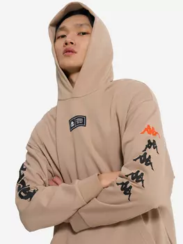Худи мужское оверсайз Kappa, Бежевый