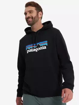 Худи мужское Patagonia Logo Uprisal, Черный