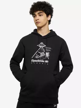 Худи мужское Reebok Skate Hoodie, Черный