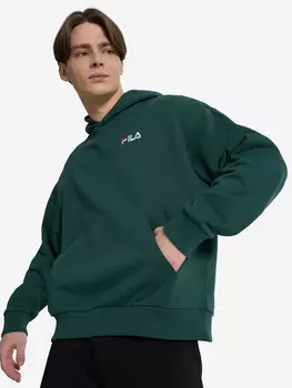 Худи мужское оверсайз FILA, Зеленый