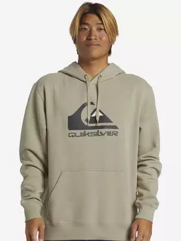 Худи мужское Quiksilver Big Logo, Серый