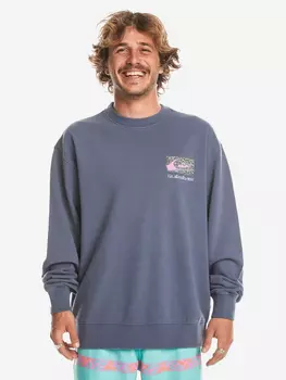 Худи мужское Quiksilver Spin Cycle, Синий