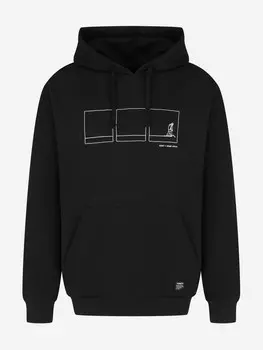Худи мужское Termit x Spooky Potato, Черный