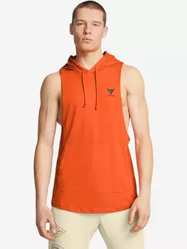 Худи мужское Under Armour UA Pjt Rck Sl Hd Payoff, Оранжевый