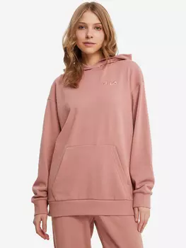 Худи женское оверсайз FILA, Коричневый