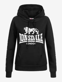 Худи женская LONSDALE DIHEWYD, Черный