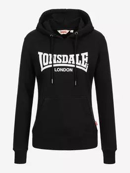 Худи женская LONSDALE FLOOKBURGH, Черный