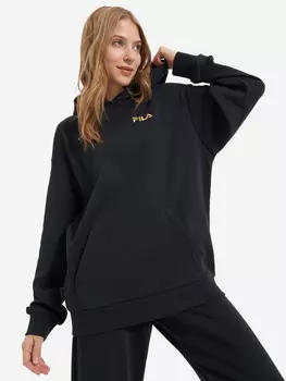 Худи женское оверсайз FILA, Черный