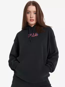 Худи женское оверсайз FILA, Черный
