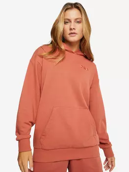 Худи женское оверсайз FILA, Красный