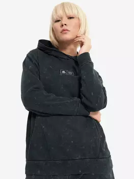 Худи женское оверсайз Kappa, Черный