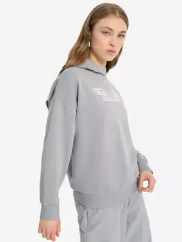 Худи женское оверсайз Kappa, Серый