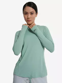 Худи женское Mountain Hardwear Crater Lake Long Sleeve Hoody, Зеленый