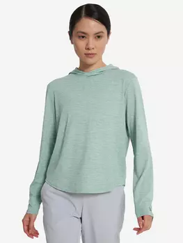 Худи женское Mountain Hardwear Sunblocker Long Sleeve Hoody, Зеленый