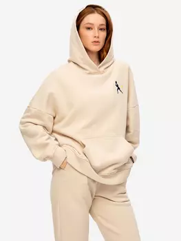 Худи женское RAQUETA SPORT Tennis Ball, Бежевый